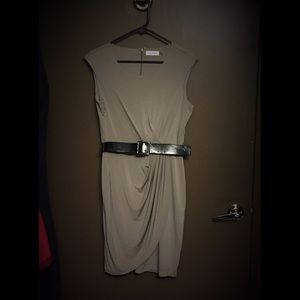 Calvin Klein Beige Dress