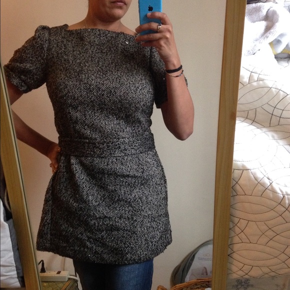 Jennifer Lopez wool dress tunic- back of top shown - Picture 4 of 4