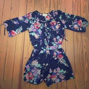 Floral romper