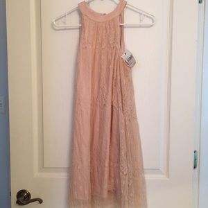 ASTR Pink Lace Dress