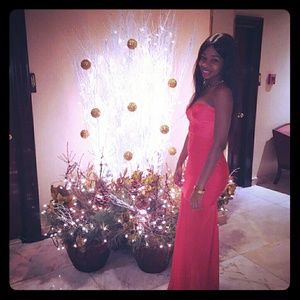 Candy Red Formal Dress.