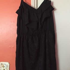 🌹Xhilaration Black Lace Dress Size XL🌹