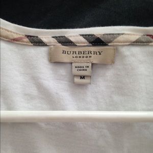Burberry white shirt