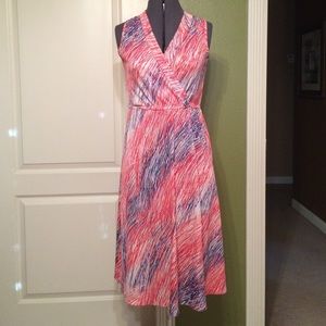 Vintage red/blue dress Vintage red/blue dress