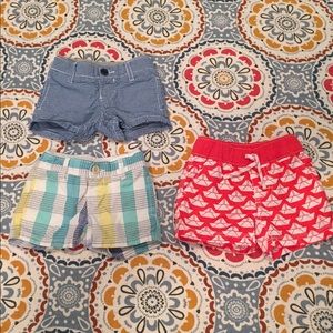 Gap shorts and bathing suit