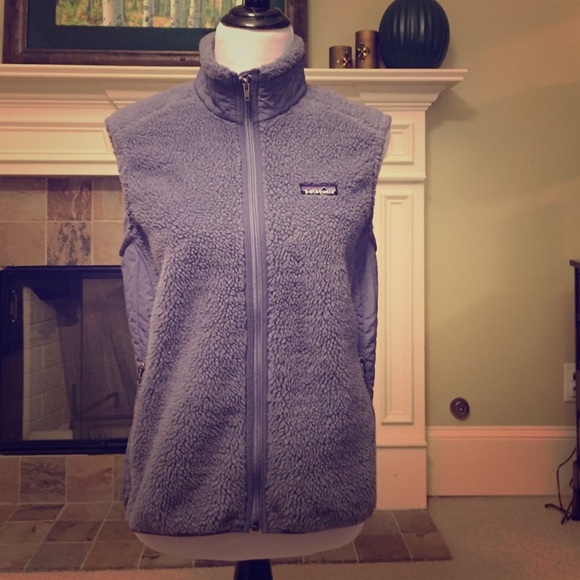 Patagonia light purple vest