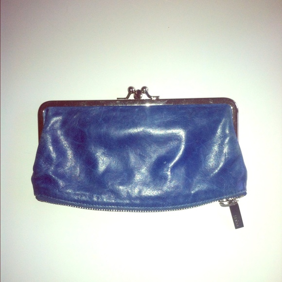 HOBO Royal Blue Clutch Wallet