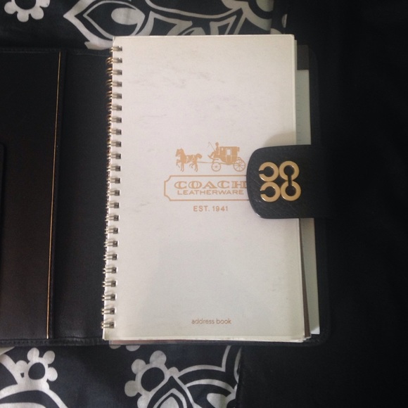 Coach address book