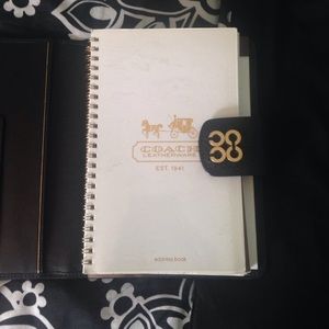 Coach address book
