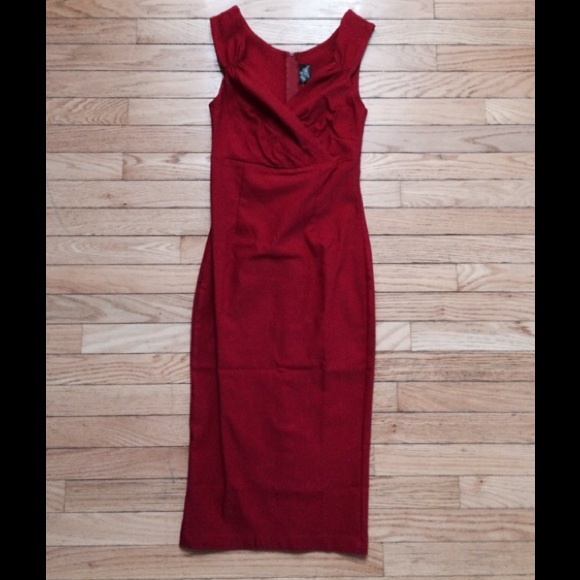 Rockabilly Dress - Lady In Red