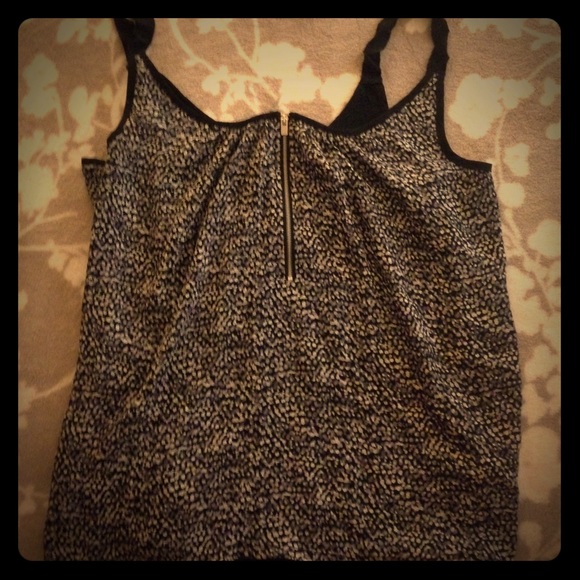 Express cami with zipper