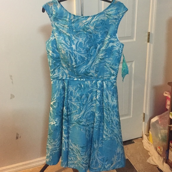Blue summer dress