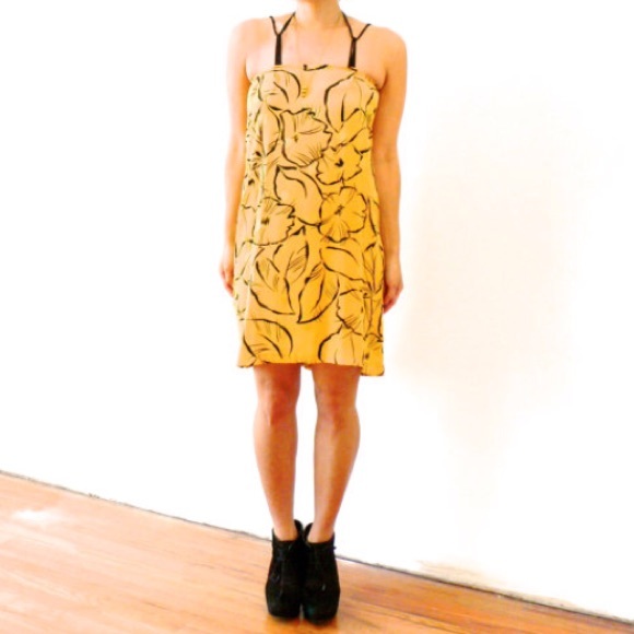 Dresses & Skirts - Vintage floral tank dress
