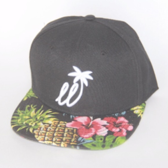 Lay low apparel black floral SnapBack