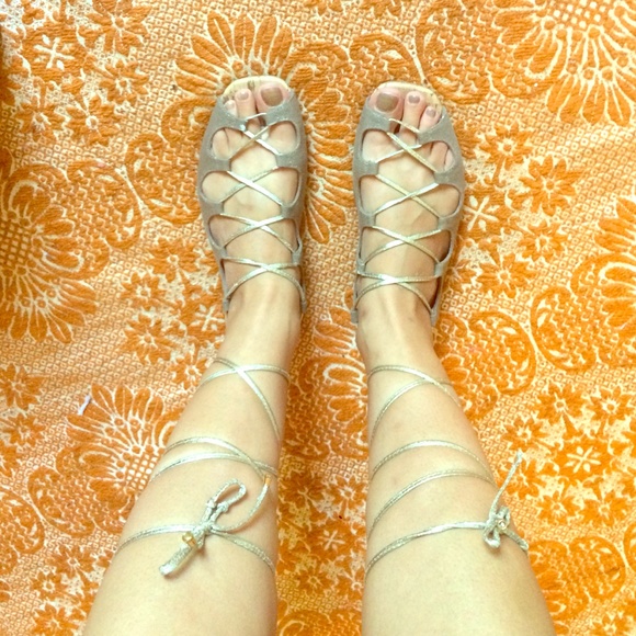 Free people wrap gladiator sandals
