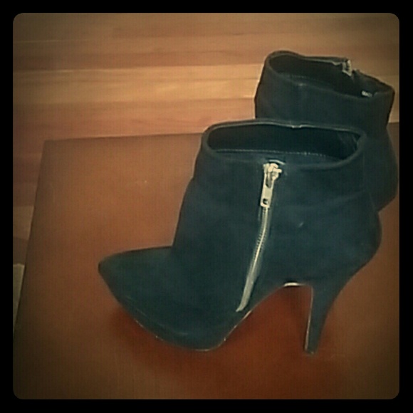 Sexy suede high heels
