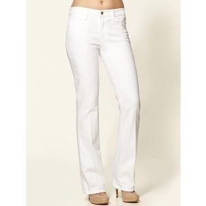 Brand new white boot cut jeans!