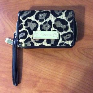 Betsy Johnson wrist wallet