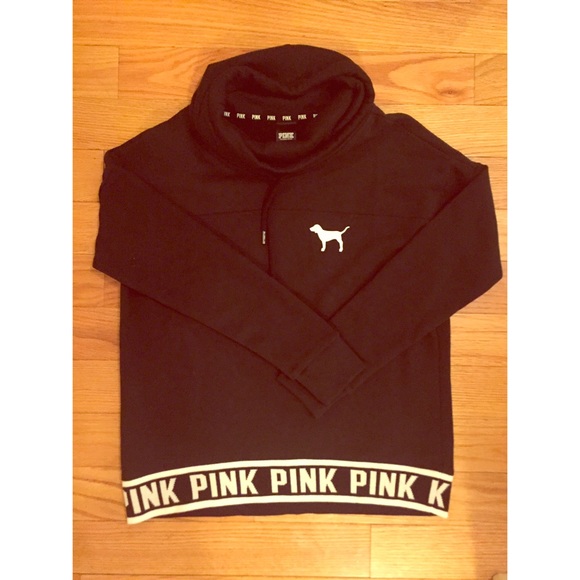 🚫SOLD🚫Victoria's Secret PINK Cowl Neck Pullover!