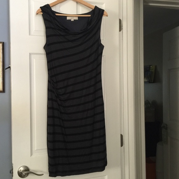 LOFT Dresses & Skirts - 💕ON SALE💕Loft Black and Gray Dress
