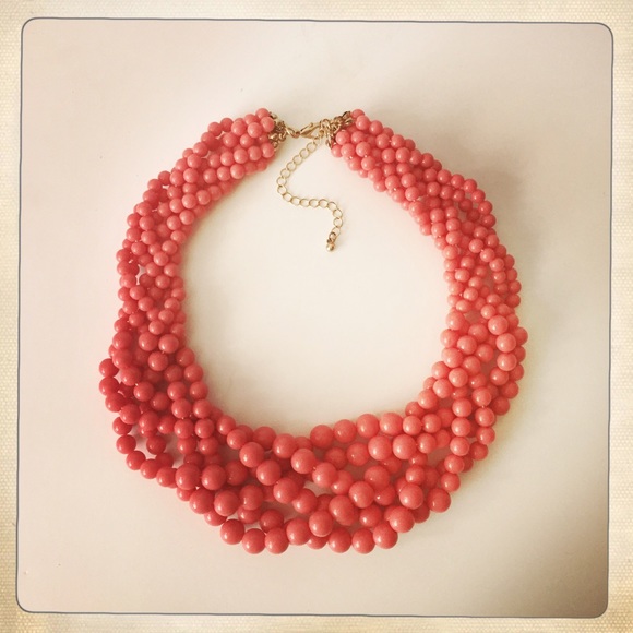 Pink Bead Necklace