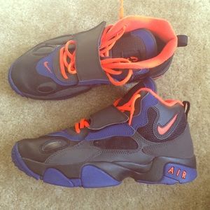 Nike Air Turfs in a youth size.