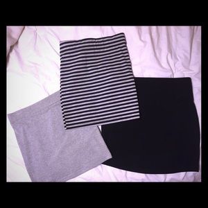 Three body con skirts bundle!