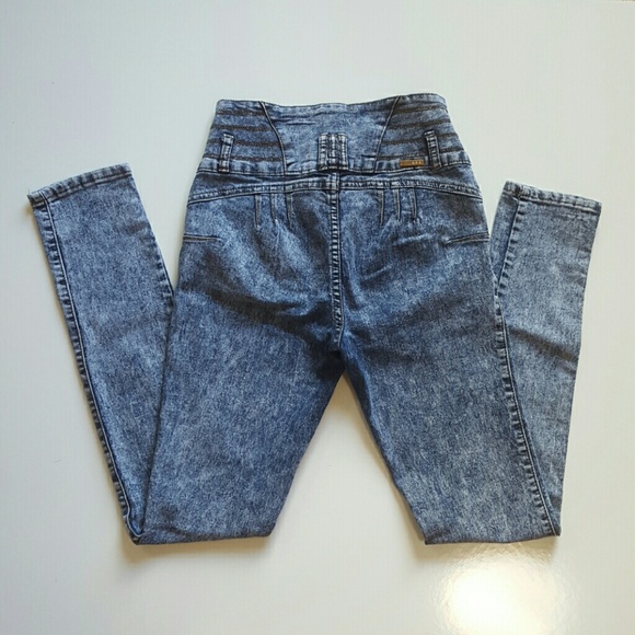 Roma premiere collection high waisted acid wash - Picture 2 of 4