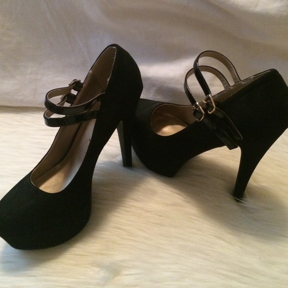 Black heels