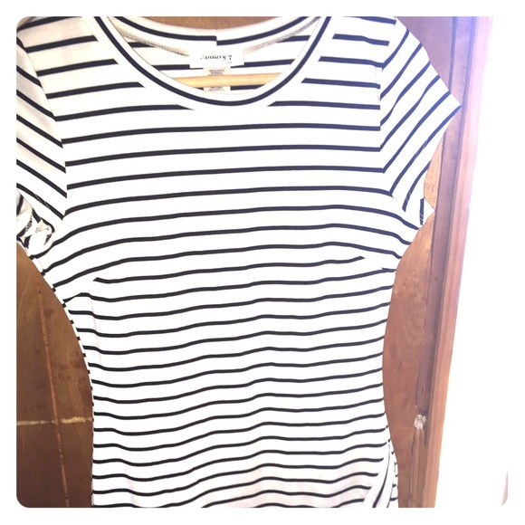 Stripped Kylie Jenner dress