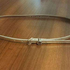 Michael Kors silver belt