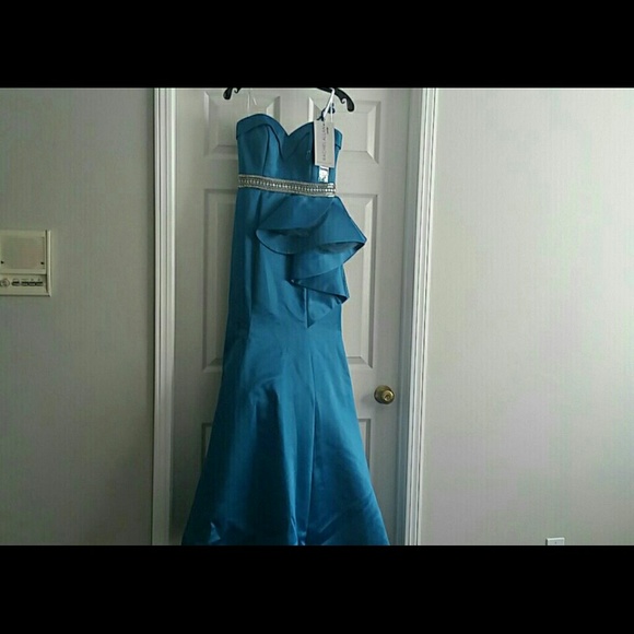Evening gown by Rachel Allan