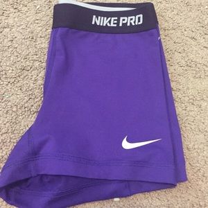Purple Nike Pros