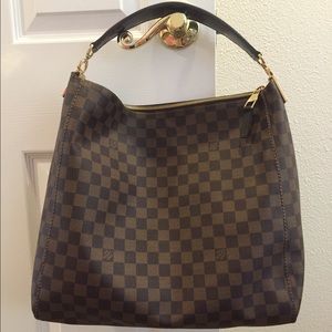 Damier Ebene Portobello Shoulder Bag