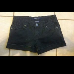 Black Short Shorts