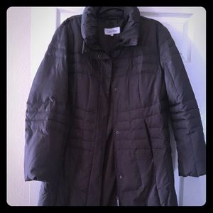 calvin klein puffer coat $75