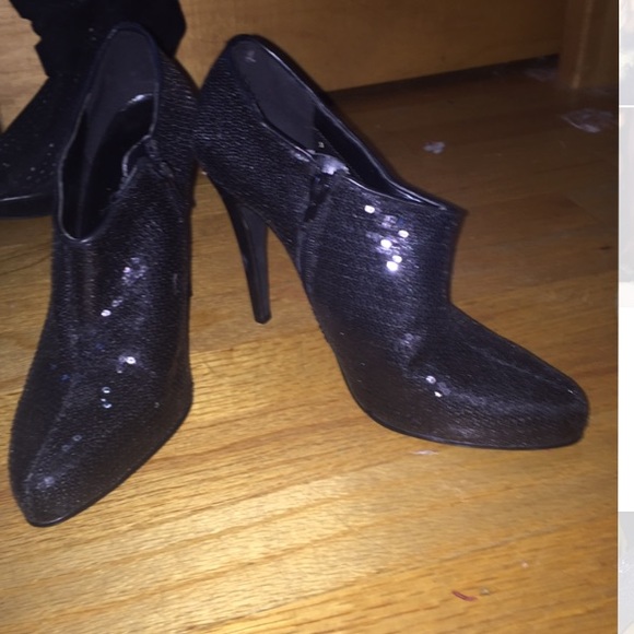 Black booties