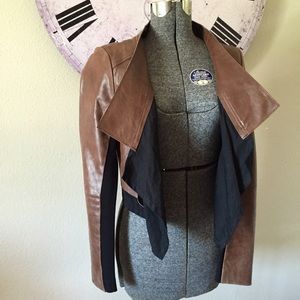 BCBG authentic leather jacket