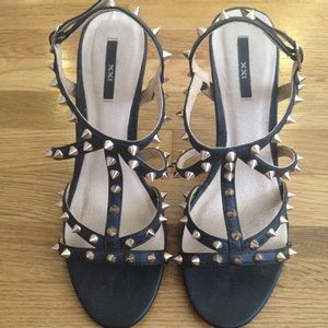 ✨Forever 21 Studded Strappy Heels✨