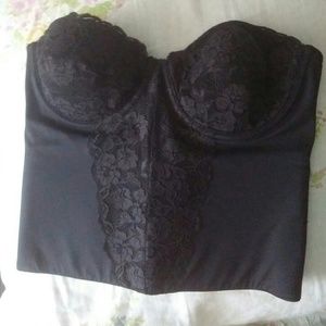 36c Black Corset