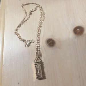 Tory Burch Authentic Fitbit Necklace Rose Gold