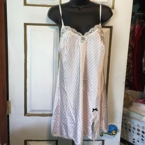 VS dream Angels slip lingerie nighty striped