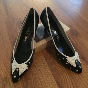 Polka Dot heels.