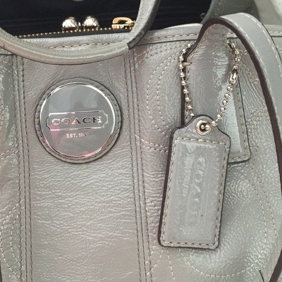 Coach gray bag - Picture 2 of 4