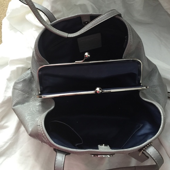 Coach gray bag - Picture 3 of 4