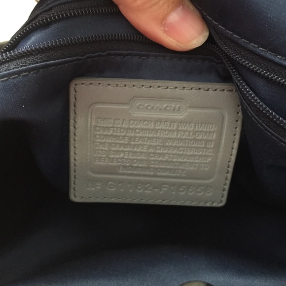 Coach gray bag - Picture 4 of 4