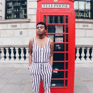 Striped Romper from Topshop London