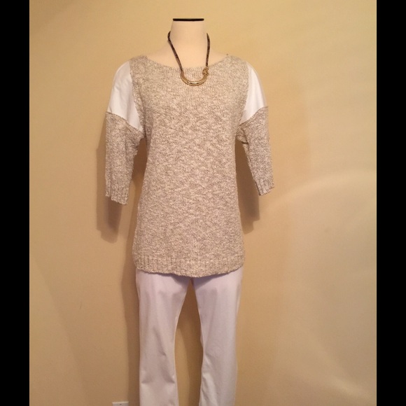 3/4 Sleeve Knit Sweater