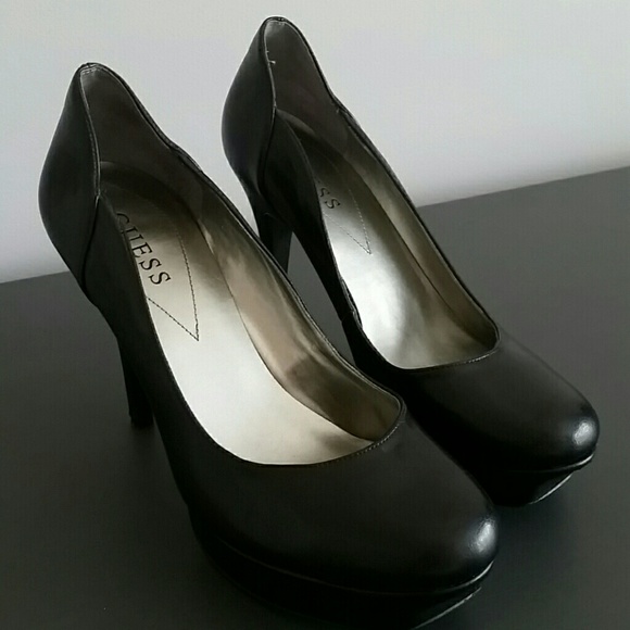 Guess black heels
