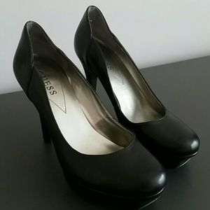 Guess black heels